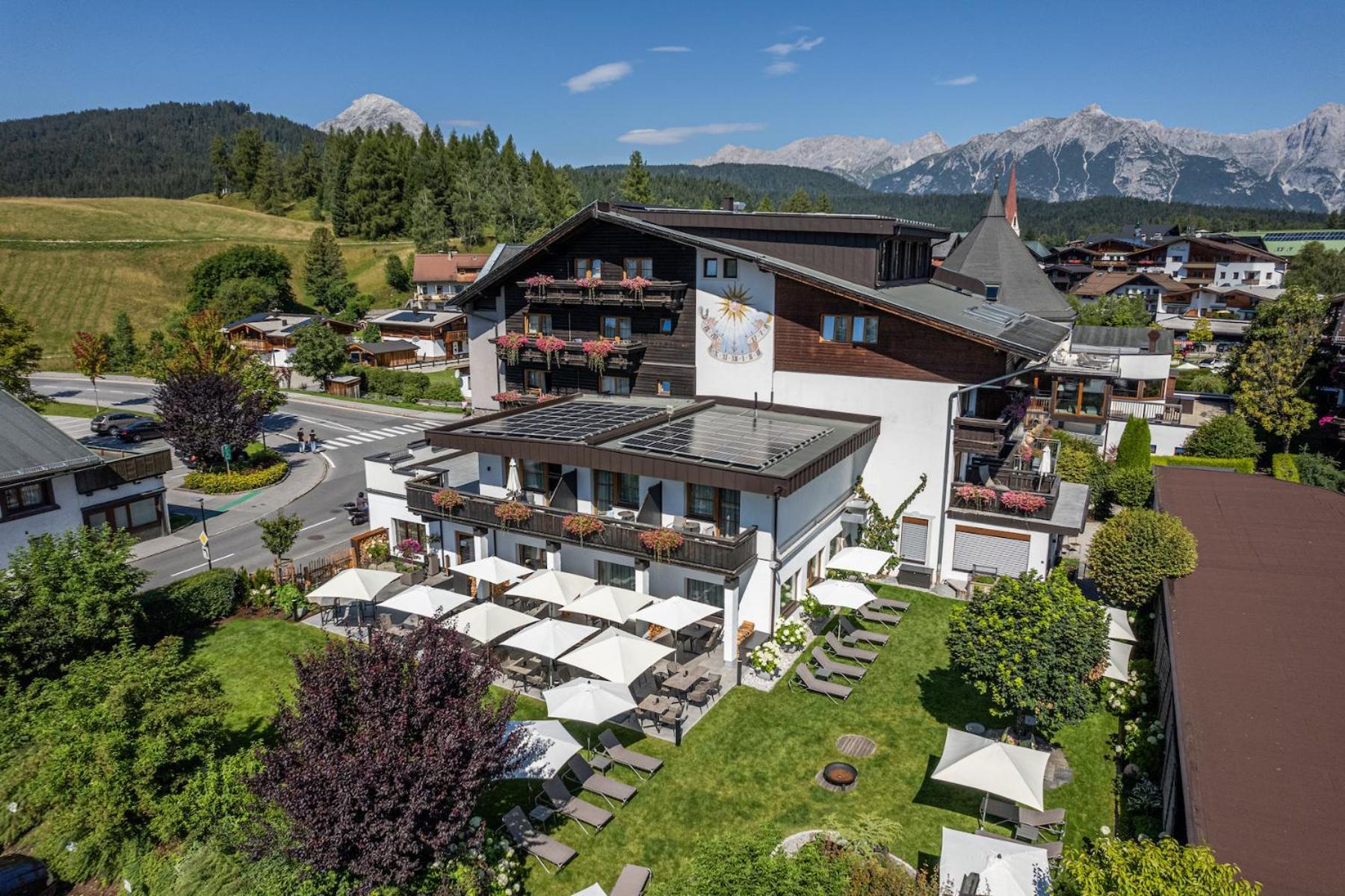 Hotel Bergland All Inclusive Top Quality Seefeld in Tirol Bagian luar foto